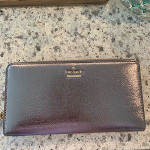Kate Spade metallic wallet